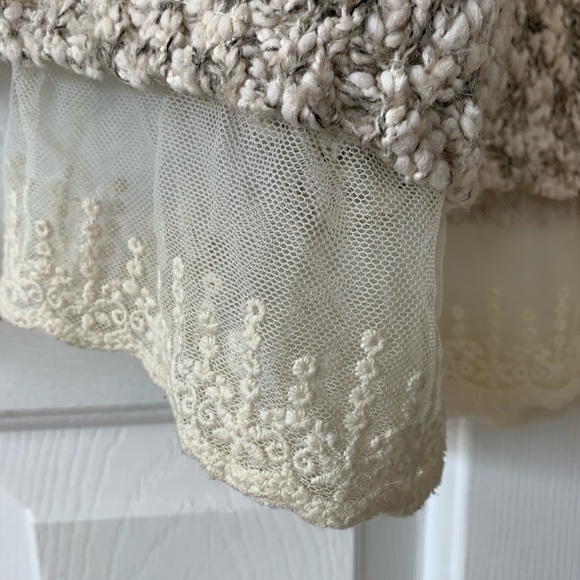 Anthropologie Peplum knit Sweater, Medium - Picture 4 of 6